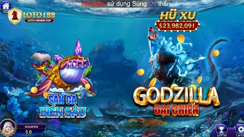 Game trùm cá 3D - Săn boss, đổi thưởng, vui bất tận